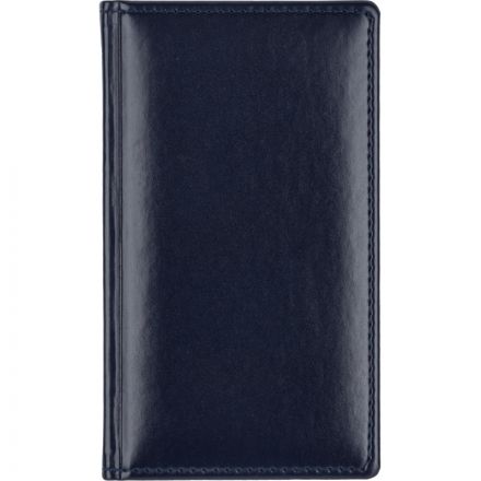 Еженедельник датированный 2026 АТТАСНЕ 64л, 90х160мм, карм.верт, Каньон син