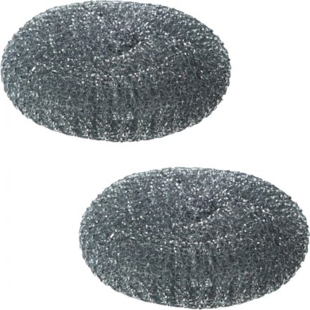 Губка-мочалка спираль Luscan Professional металлич 110х110х45 мм 60г 1шт/уп