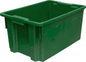 Ящик 600х400х300 сплошной  зелёный
