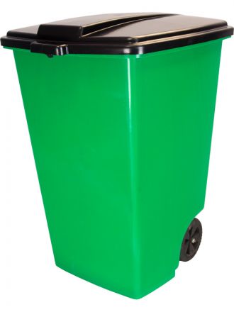 Мусорный контейнер на колёсах (120 л) зеленый