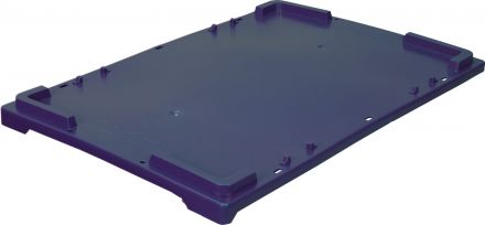 Крышка 600х400 мороз. для ящиков  синий