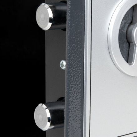 Сейф мебельный DASWERK (ДАСВЕРК) SC-170EL (170х230х170 мм), электронный замок, графит, 291338