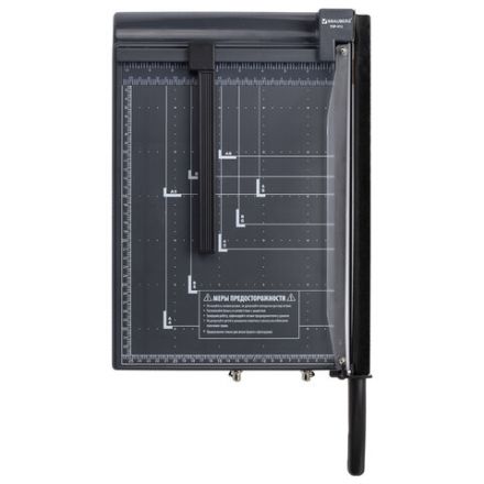 Резак сабельный BRAUBERG KATANA TSP-412, А4, на 12 л., длина реза 330 мм, пластиковое основание, защитный экран, 532987