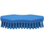 Щетка ручная скраб FBK 180х60мм жесткая синяя 15062-2 Щетка ручная скраб FBK 180х60мм жесткая синяя 15062-2