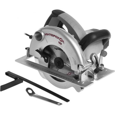 Пила циркулярная (дисковая) ИНТЕРСКОЛ ДП-165/1200 d165х20мм (96.1.0.00)