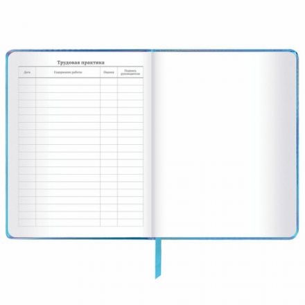 Дневник 1-11 класс 48 л., кожзам (твердая с поролоном), фольга, BRAUBERG HOLIDAY, "Девушка", 106915