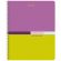 Тетрадь А5 80 л. BRAUBERG, гребень, клетка, обложка картон, "Color" (микс в спайке), 404413
