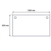 Стол ONIX-П П на металлокаркасе O.MP-SP-3.8 белый бриллиант/антрацит Ш1380 Стол ONIX-П П на металлокаркасе O.MP-SP-3.8 белый бриллиант/антрацит Ш1380