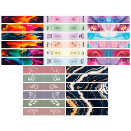 Закладки для книг МАГНИТНЫЕ, "АССОРТИ 5 ДИЗАЙНОВ ABSTRACTION", 6 штук, 60x20 мм, FUNSTER (ФАНСТЕР), 116653 Закладки для книг МАГНИТНЫЕ, "АССОРТИ 5 ДИЗАЙНОВ ABSTRACTION", 6 штук, 60x20 мм, FUNSTER (ФАНСТЕР), 116653