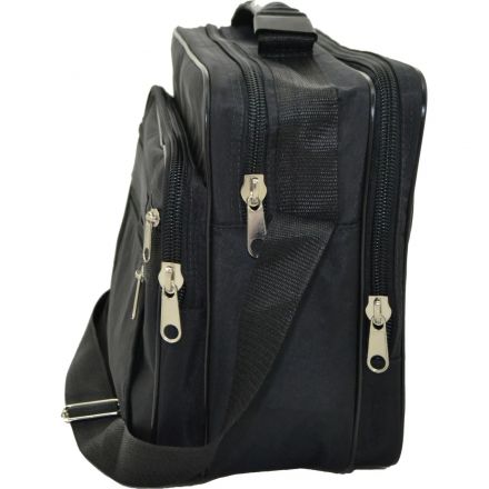 Сумка для документов мужская черная 076