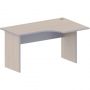 Стол Easy B правый (438,009) светлый дуб/серый (430/440) Ш1400