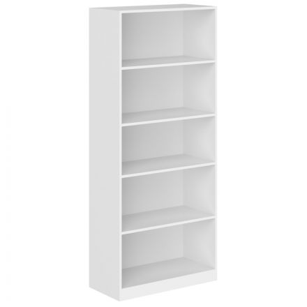 Стеллаж SL Simple   широкий SR-5W Белый 770х359х1817