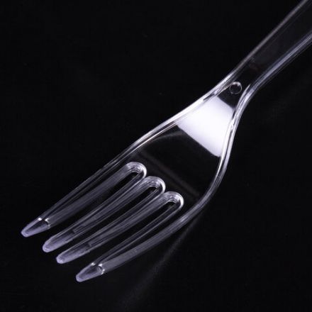 Вилка одноразовая пластиковая 180 мм, прозрачная, КОМПЛЕКТ 50 шт., ЭТАЛОН, WELDAY (ВЭЛДЭЙ), 607839 Вилка одноразовая пластиковая 180 мм, прозрачная, КОМПЛЕКТ 50 шт., ЭТАЛОН, WELDAY (ВЭЛДЭЙ), 607839