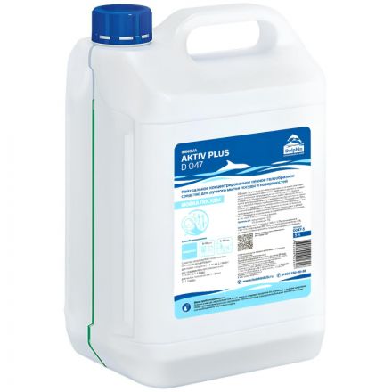 Профхим д/посуды д/ручного мытья и обезжир Dolphin/Aktiv plus (D047-5),5л
