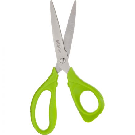 Ножницы Attache Spring 175 мм эргоном.руч.без покрытия,цвет салатовый Ножницы Attache Spring 175 мм эргоном.руч.без покрытия,цвет салатовый