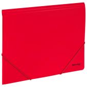Папка на резинках А4 BRAUBERG UNIVERSAL, красная, до 300 листов, 0,5 мм, 273039