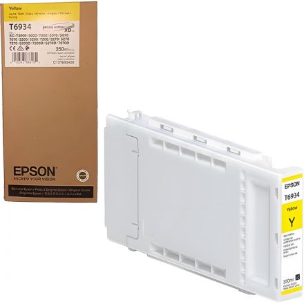 Картридж струйный Epson T6934 C13T693400 жел. пов.емк. для SC-T3000