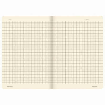 Тетрадь 40 л. в клетку обложка SoftTouch, бежевая бумага 70 г/м2, сшивка, А5 (147х210 мм), RED FLOWERS, BRAUBERG, 403784