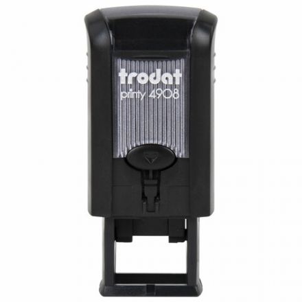 Оснастка для штампа, размер оттиска 15х7 мм, синий, TRODAT 4908 P3, подушка в комплекте, 95114