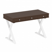 Home Office Стол письменный VR.SP-1-118.M Венге/Белый металл 1180*600*750