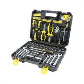 Набор инструментов для автомобиля, 122 предмета, пластиковый кейс, ГРАНДМАСТЕР, 671335