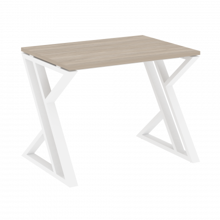 Loft Стол рабочий VR.L-SRZ-1.7 Дуб аттик/Белый металл 980*720*750 Loft Стол рабочий VR.L-SRZ-1.7 Дуб аттик/Белый металл 980*720*750