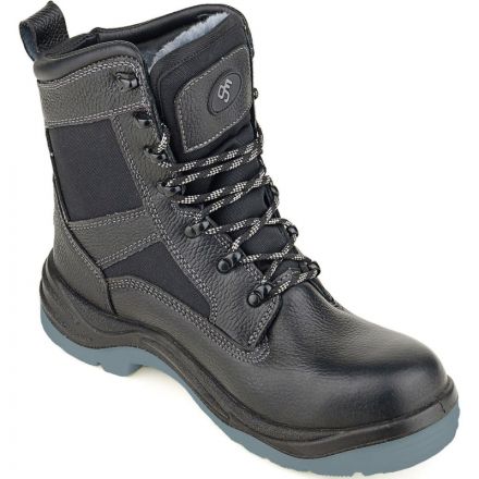 Ботинки рабочие с высоким берцем,  утепленные (мод.26НМ) ПУ/ТПУ с КП (р.44)