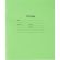 Тетрадь в зеленом офсете 18л, клетка уп. по 20 шт./запайка, 100% белизна