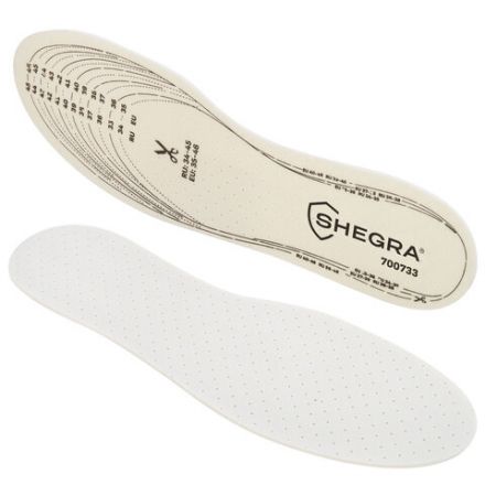 Стельки для обуви КОМФОРТ, УНИВЕРСАЛЬНЫЙ размер RU 34-45 / EU 35-46 с линиями выреза, SHEGRA (ШЕГРА), 700733 Стельки для обуви КОМФОРТ, УНИВЕРСАЛЬНЫЙ размер RU 34-45 / EU 35-46 с линиями выреза, SHEGRA (ШЕГРА), 700733