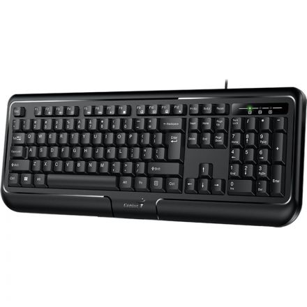 Клавиатура Genius KB-118 II, проводная мультимедийная, черный Клавиатура Genius KB-118 II, проводная мультимедийная, черный