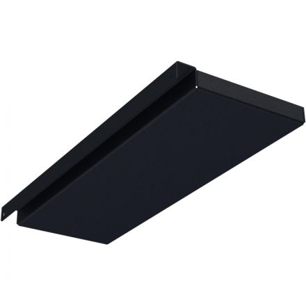 Полка РЭ_универсальная RAPIDO RP-201B на рейлинг, черный (701044)