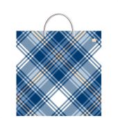 Пакет с пластиковой ручкой ПВД, 36х37 см, "Адмирал", 100 мкм, н00129222