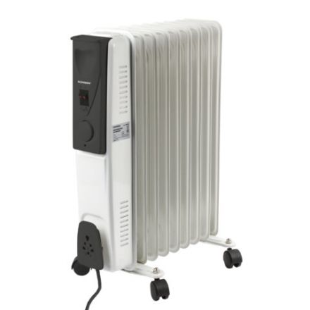 Обогреватель масляный SONNEN DFS-09, 2000 Вт, 9 секций, белый, 453499 Обогреватель масляный SONNEN DFS-09, 2000 Вт, 9 секций, белый, 453499