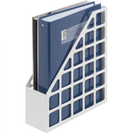 Вертикальный накопитель Attache Line 75мм белый 240х75х290мм