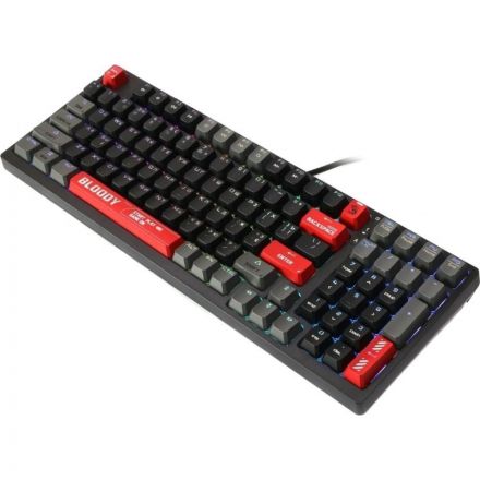 Клавиатура A4Tech Bloody S98 механич.черн/красн USB for gamer LED (S98 RED)