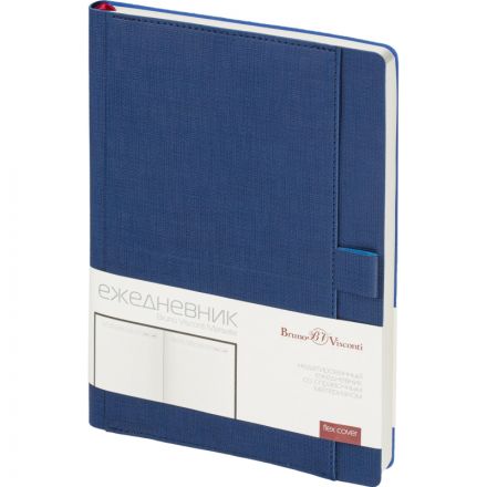 Ежедневник недатированный а5 147x212 мм Marseille синий 272 стр. 3-215/01 Ежедневник недатированный а5 147x212 мм Marseille синий 272 стр. 3-215/01