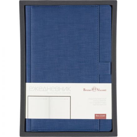 Ежедневник недатированный а5 147x212 мм Marseille синий 272 стр. 3-215/01 Ежедневник недатированный а5 147x212 мм Marseille синий 272 стр. 3-215/01