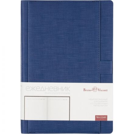 Ежедневник недатированный а5 147x212 мм Marseille синий 272 стр. 3-215/01 Ежедневник недатированный а5 147x212 мм Marseille синий 272 стр. 3-215/01