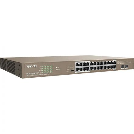 Коммутатор Tenda TEG1126P-24-410W 24GE+2SFP 24PoE