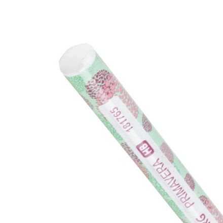 Карандаш чернографитный BRAUBERG "PRIMAVERA", 1 шт., HB, корпус ассорти, 181765