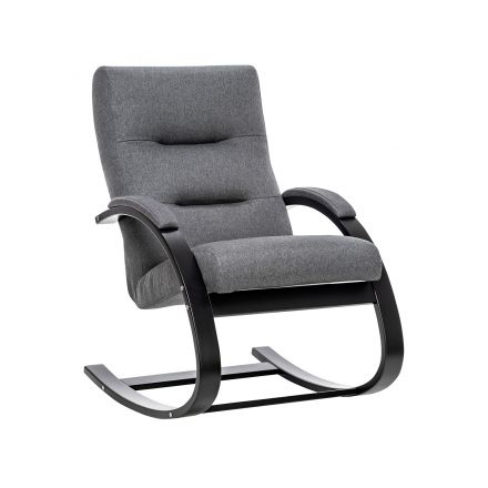 Кресло-качалка Leset Милано, Венге, Malmo 95, Ткань Рогожка