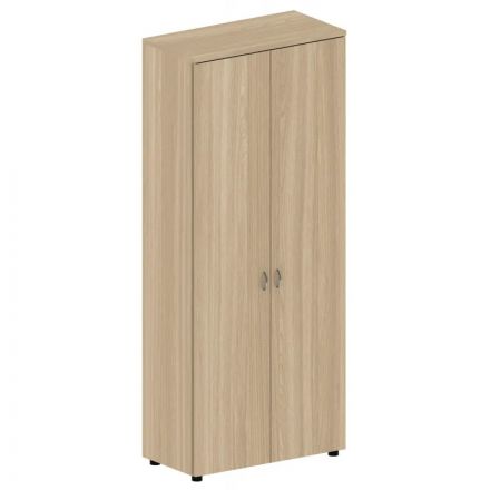 Шкаф MS_Агат закрытый высокий АЯ-16 ясень шимо Шкаф MS_Агат закрытый высокий АЯ-16 ясень шимо