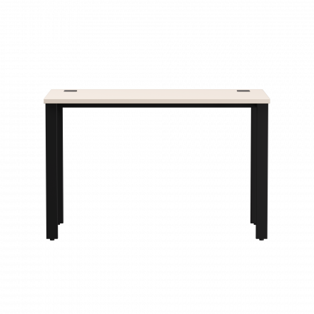 Стол прямой Everprof EVO на металлокаркасе 1180х670х755 мм Кашемир/Черный