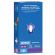 Перчатки нитриловые смотровые 50 пар (100 шт.), размер M (средний), голубые, SAFE&CARE ZN302, ЧЗ