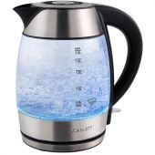 Чайник SCARLETT SC-EK27G13, 2 л, 2200 Вт, закрытый нагревательный элемент, стекло, стальной Чайник SCARLETT SC-EK27G13, 2 л, 2200 Вт, закрытый нагревательный элемент, стекло, стальной