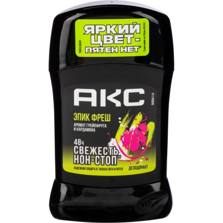 Подарочный набор Акс Эпик фреш мужской гель и дезодорант-антиперспирант