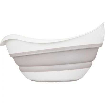 Дуршлаг-Миска 2в1 складная  ZOOM 3,9л (Светло-бежевый)