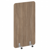 R-line Перегородка на металлических опорах, на роликах DP.R-100-180 Дуб аризона/Серый металл 1000*18*1800