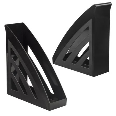 Лоток вертикальный для бумаг BRAUBERG "Office style", 245х90х285 мм, черный, 237278 Лоток вертикальный для бумаг BRAUBERG "Office style", 245х90х285 мм, черный, 237278