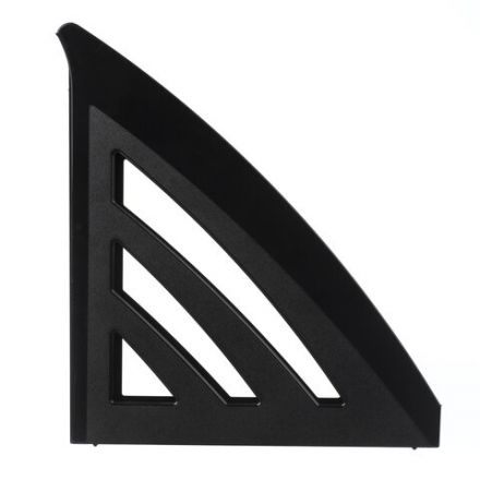 Лоток вертикальный для бумаг BRAUBERG "Office style", 245х90х285 мм, черный, 237278 Лоток вертикальный для бумаг BRAUBERG "Office style", 245х90х285 мм, черный, 237278